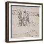 The Beetle and Wedge-Winslow Homer-Framed Giclee Print