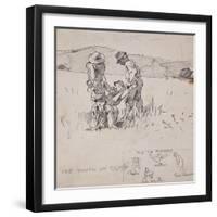 The Beetle and Wedge-Winslow Homer-Framed Giclee Print