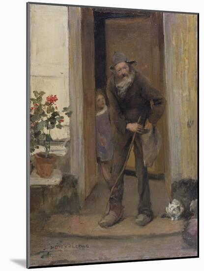 The Beggar, 1881-Jules Bastien-Lepage-Mounted Giclee Print