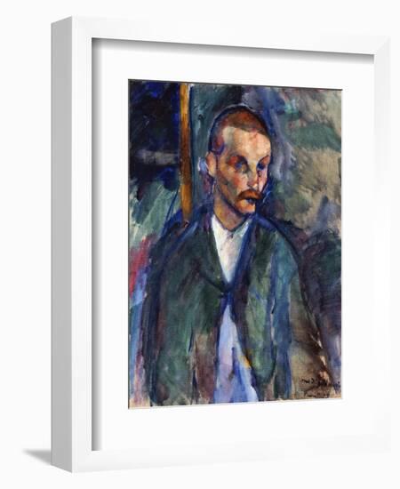 The Beggar of Livorne-Amedeo Modigliani-Framed Giclee Print