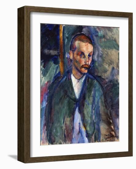 The Beggar of Livorne-Amedeo Modigliani-Framed Giclee Print