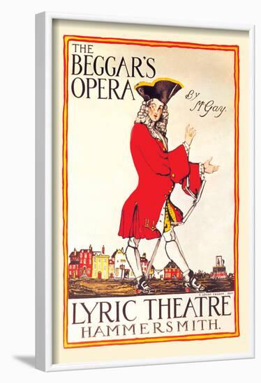 The Beggar's Opera at the Lyric Theatre-null-Framed Art Print