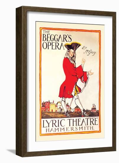 The Beggar's Opera at the Lyric Theatre-null-Framed Art Print