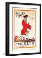 The Beggar's Opera at the Lyric Theatre-null-Framed Art Print