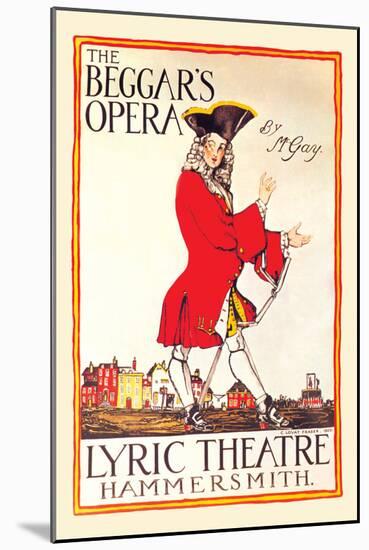 The Beggar's Opera at the Lyric Theatre-null-Mounted Art Print