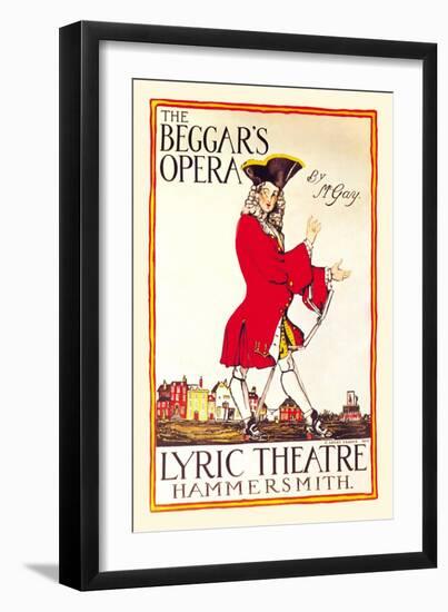 The Beggar's Opera at the Lyric Theatre-null-Framed Art Print