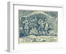 The Beggar 's Opera by John Gay-William Hogarth-Framed Giclee Print