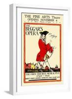 The Beggar's Opera By Mr. Gay. The Fine Arts Theatre Opening November 6.-Claud Lovat Fraser-Framed Art Print