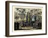 The Beggar's Opera - etching by William Hogarth-William Hogarth-Framed Giclee Print