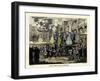 The Beggar's Opera - etching by William Hogarth-William Hogarth-Framed Giclee Print