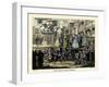 The Beggar's Opera - etching by William Hogarth-William Hogarth-Framed Giclee Print