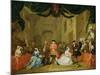 The Beggar's Opera, Scene Iii, Act Xi, 1729-William Hogarth-Mounted Giclee Print