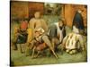 The Beggars, 1568-Pieter Bruegel the Elder-Stretched Canvas