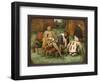 The Beggars (Oil on Panel)-Jan the Elder Brueghel-Framed Giclee Print