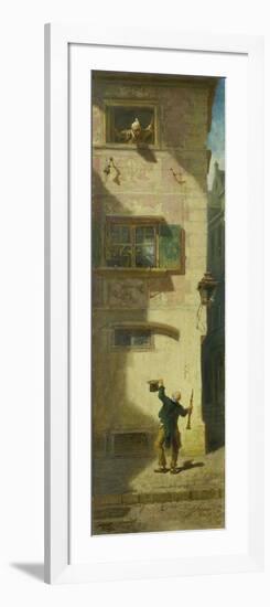 The Begging Musician, ca. 1884-Carl Spitzweg-Framed Giclee Print