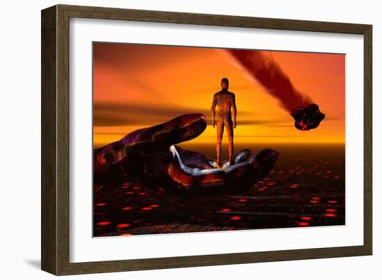 The Beginning and End of Humanity-null-Framed Art Print