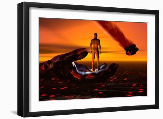 The Beginning and End of Humanity-null-Framed Art Print