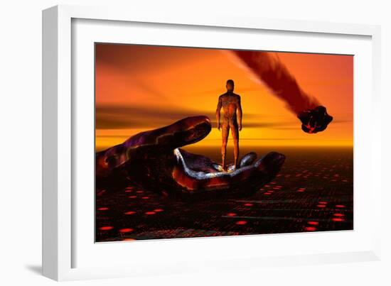 The Beginning and End of Humanity-null-Framed Art Print