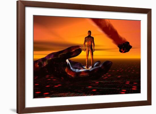 The Beginning and End of Humanity-null-Framed Art Print