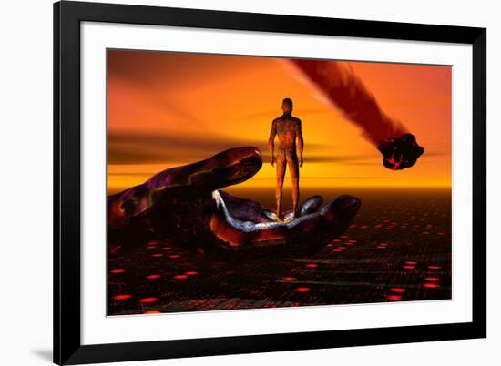 The Beginning and End of Humanity-null-Framed Art Print