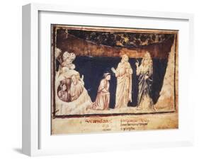 The Beginning of Purgatorio, from Divine Comedy-Dante Alighieri-Framed Giclee Print