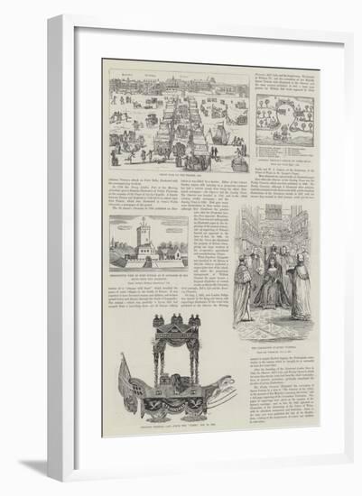 The Beginnings of Illustrated Journalism-null-Framed Giclee Print