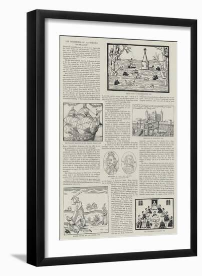 The Beginnings of Illustrated Journalism-null-Framed Giclee Print