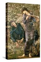 The Beguiling of Merlin, 1872-77-Edward Burne-Jones-Stretched Canvas