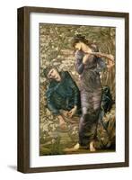 The Beguiling of Merlin, 1872-77-Edward Burne-Jones-Framed Giclee Print