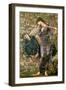 The Beguiling of Merlin, 1872-77-Edward Burne-Jones-Framed Giclee Print