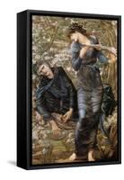 The Beguiling of Merlin-Edward Burne-Jones-Framed Stretched Canvas