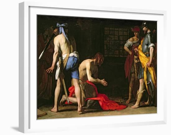 The Beheading of John the Baptist, 1634-Massimo Stanzione-Framed Giclee Print