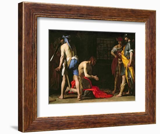 The Beheading of John the Baptist, 1634-Massimo Stanzione-Framed Giclee Print