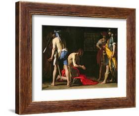 The Beheading of John the Baptist, 1634-Massimo Stanzione-Framed Giclee Print