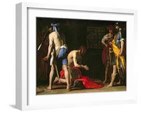 The Beheading of John the Baptist, 1634-Massimo Stanzione-Framed Giclee Print