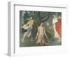 The Beheading of Saint John the Baptist, C. 1869-Pierre Cécil Puvis de Chavannes-Framed Premium Giclee Print