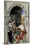 The Beheading of Saint John the Baptist (The Altar of St. John, Right Pane), Ca 1455-Rogier van der Weyden-Mounted Giclee Print