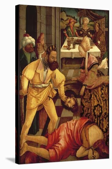 The Beheading of Saint John the Baptist-Erhard Altdorfer-Stretched Canvas