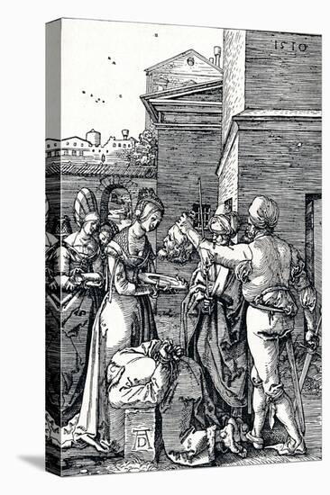 The Beheading of St John the Baptist, 1510-Albrecht Dürer-Stretched Canvas