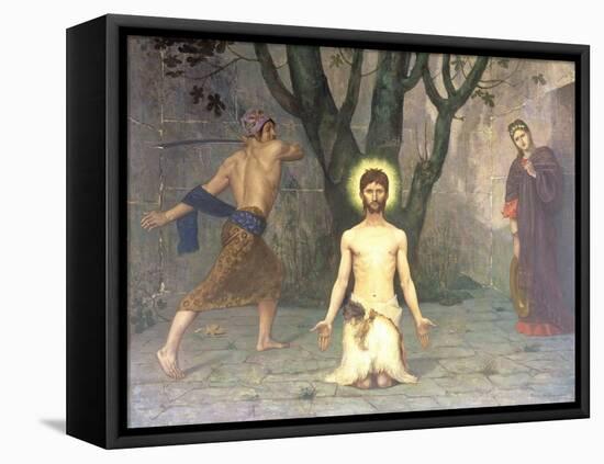 The Beheading of St. John the Baptist, 1869-Pierre Puvis de Chavannes-Framed Stretched Canvas