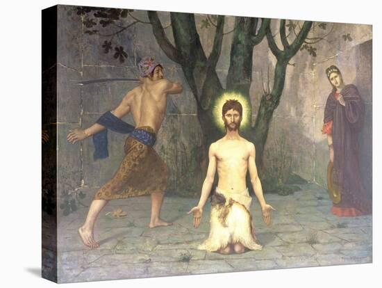 The Beheading of St. John the Baptist, 1869-Pierre Puvis de Chavannes-Stretched Canvas