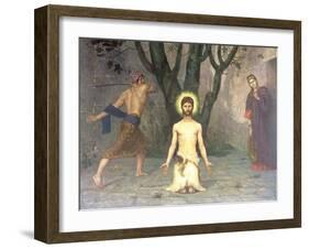 The Beheading of St. John the Baptist, 1869-Pierre Puvis de Chavannes-Framed Giclee Print