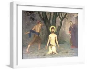 The Beheading of St. John the Baptist, 1869-Pierre Puvis de Chavannes-Framed Giclee Print