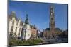 The Belfry (Belfort Tower), Markt Square, Bruges, UNESCO World Heritage Site, West Flanders, Belgiu-Peter Barritt-Mounted Photographic Print