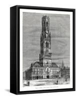 The Belfry, Bruges, Belgium, 1886-Barclay-Framed Stretched Canvas