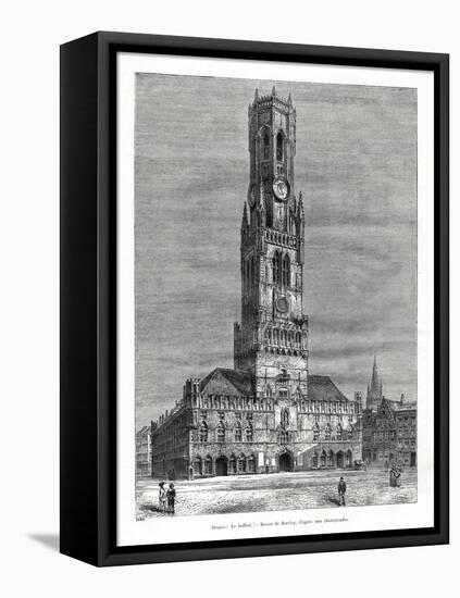 The Belfry, Bruges, Belgium, 1886-Barclay-Framed Stretched Canvas