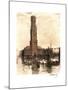 The Belfry of Bruges, Belgium-null-Mounted Giclee Print