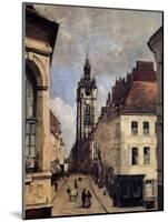 The Belfry of Douai, 1871-Jean-Baptiste-Camille Corot-Mounted Giclee Print