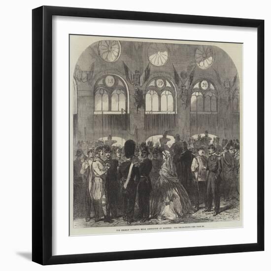 The Belgian National Rifle Association at Brussels, the Firing-Point-Charles Robinson-Framed Giclee Print