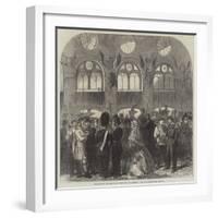 The Belgian National Rifle Association at Brussels, the Firing-Point-Charles Robinson-Framed Giclee Print